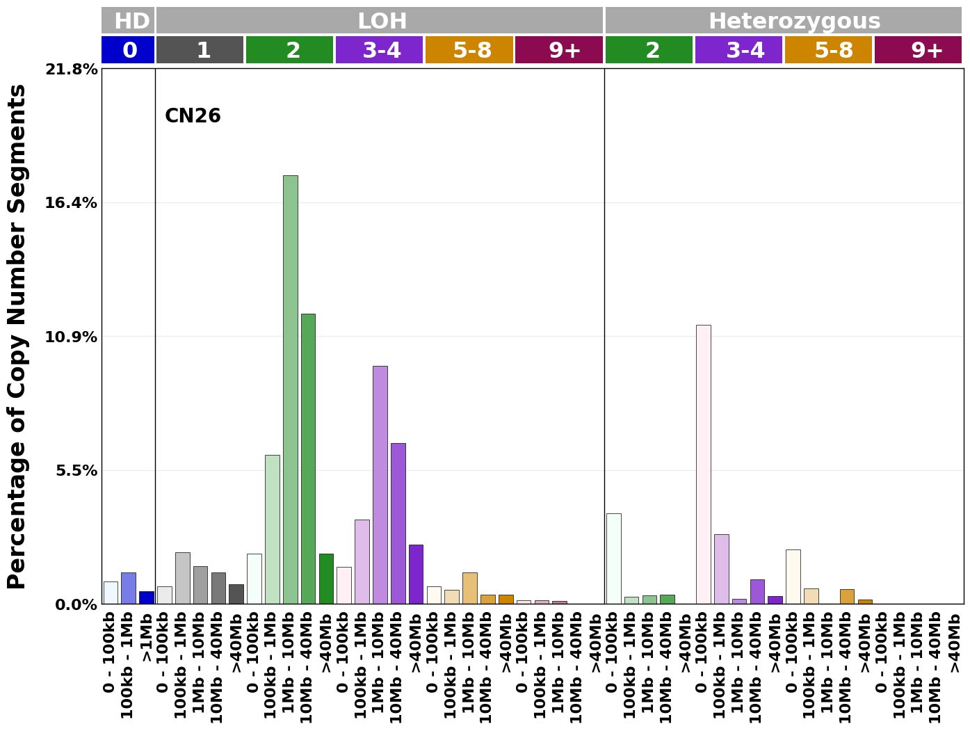 CN26 mutational profile
