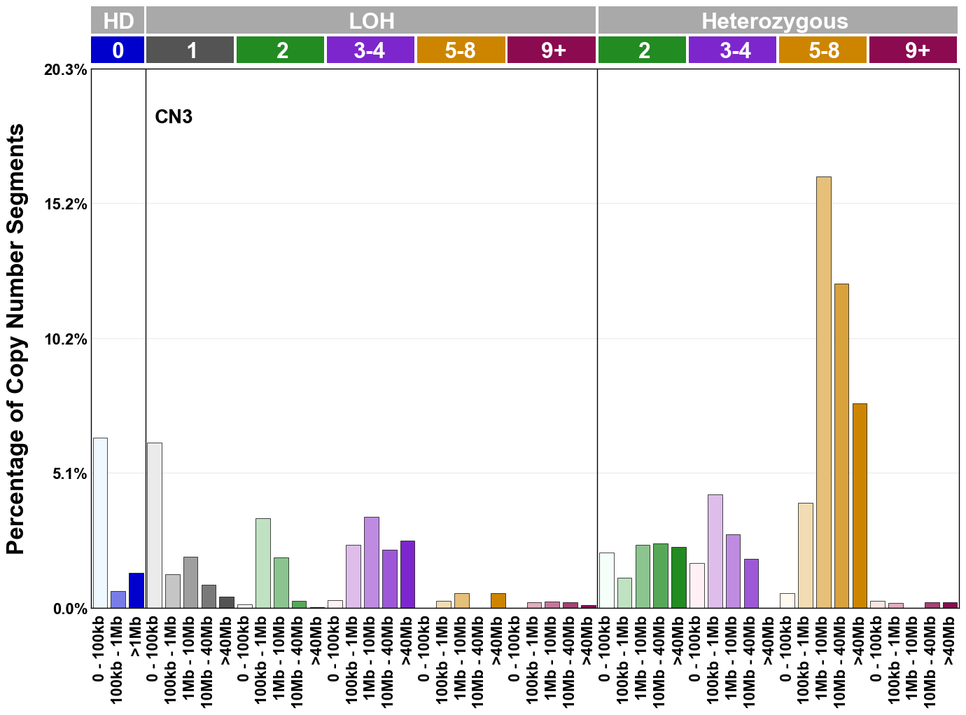 CN3 mutational profile