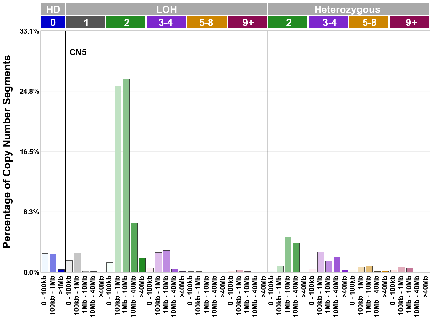 CN5 mutational profile